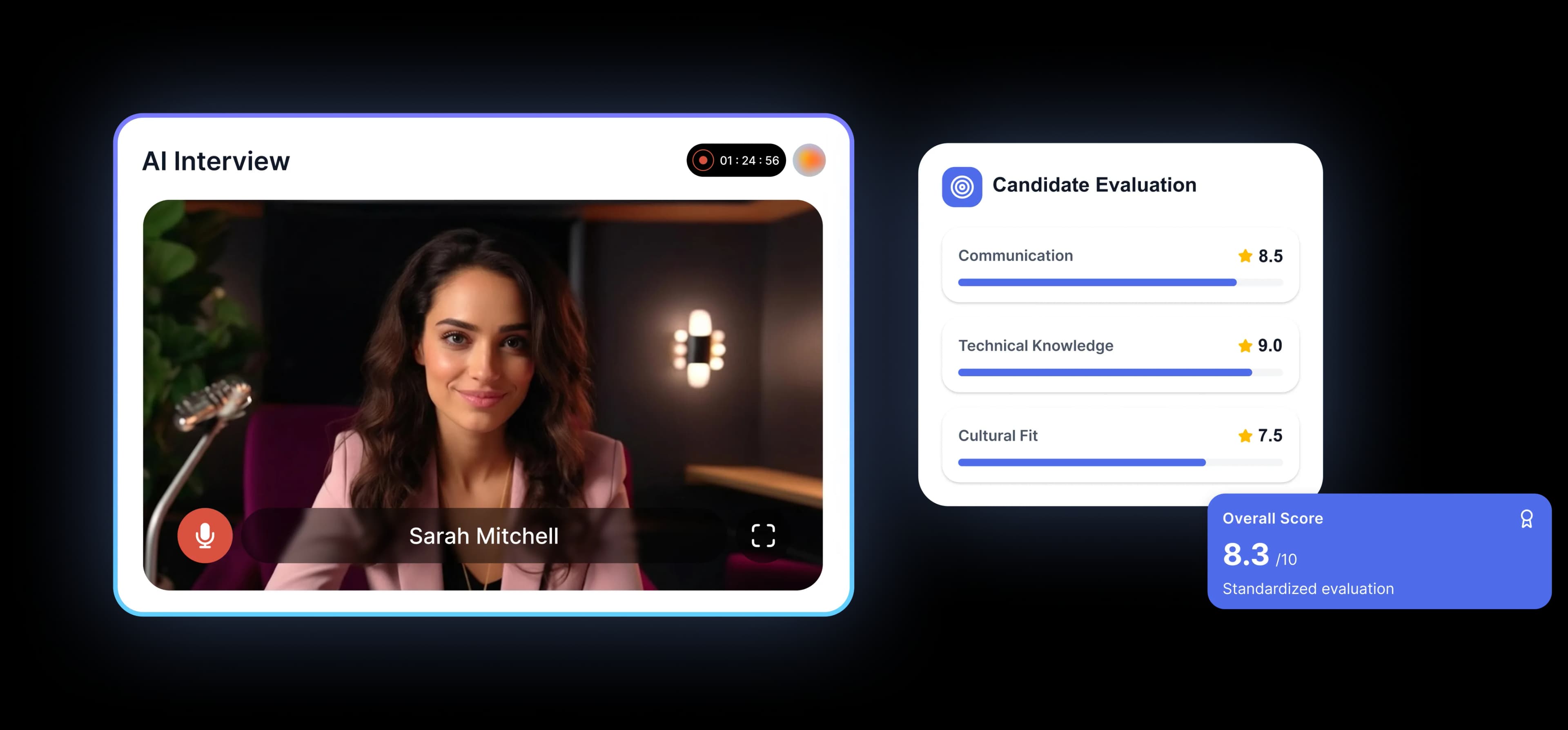 AI video interview software for recruiters